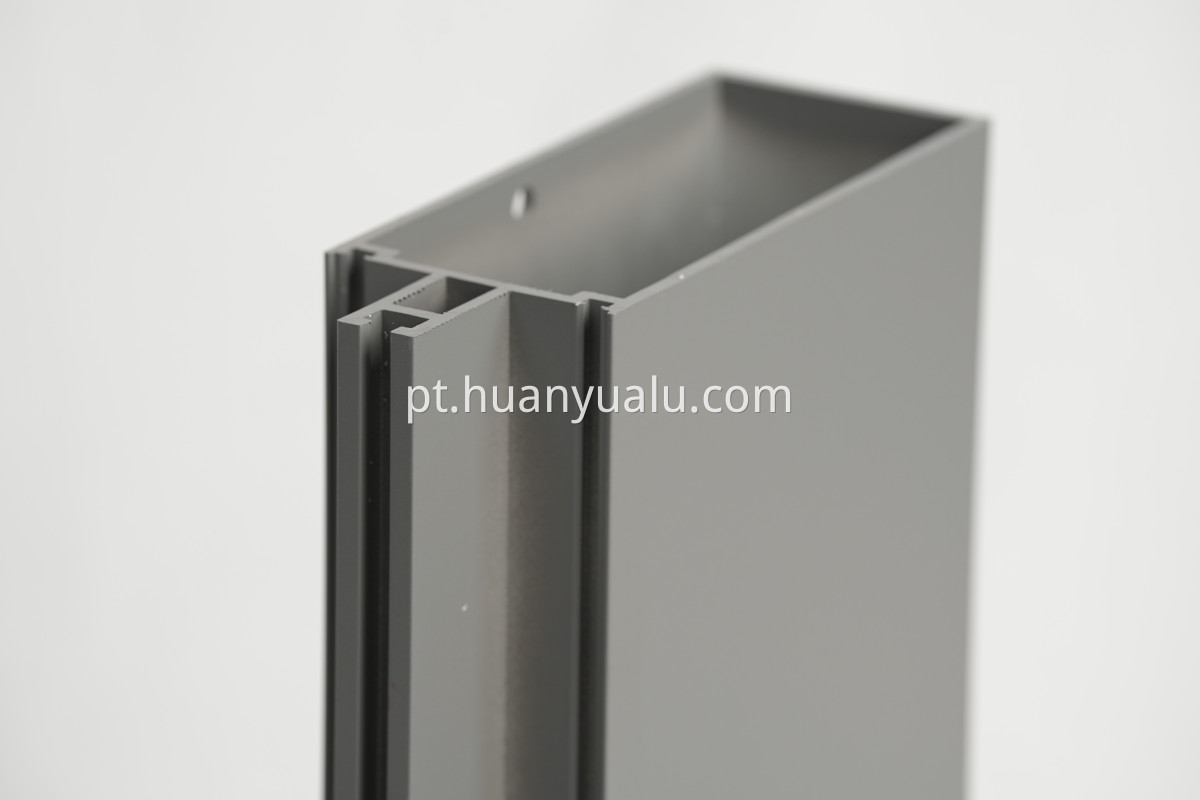 Perfis de parede de cortina estrutural Structural curtain wall profiles